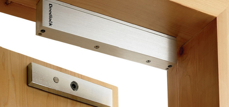 Magnetic lock installation Compton